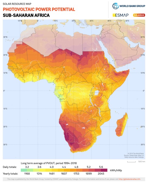 Solar Resource Maps And Gis Data For 180 Countries Solargis